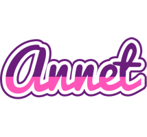 Annet cheerful logo