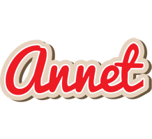 Annet chocolate logo