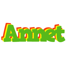 Annet crocodile logo