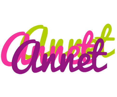 Annet flowers logo