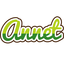 Annet golfing logo