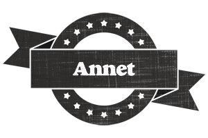 Annet grunge logo