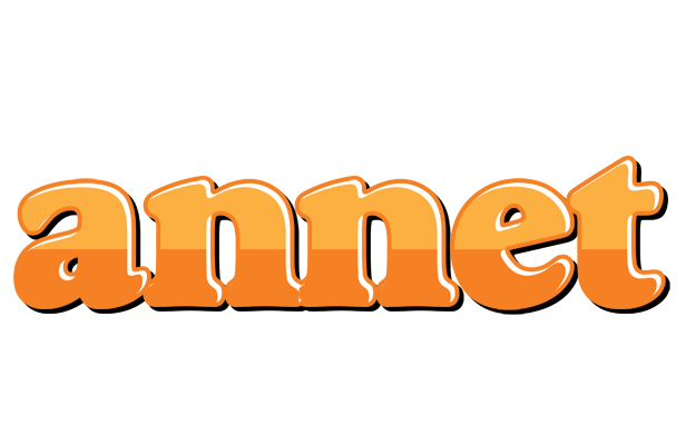 Annet orange logo