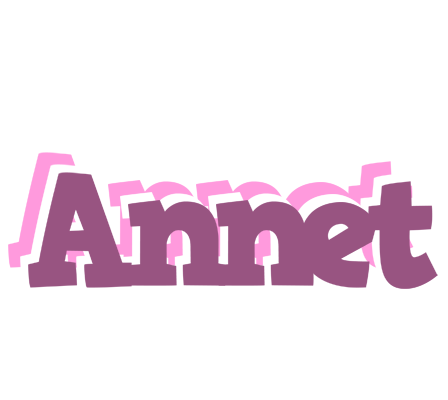 Annet relaxing logo