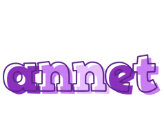 Annet sensual logo