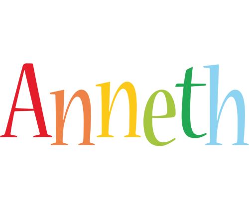 Anneth birthday logo