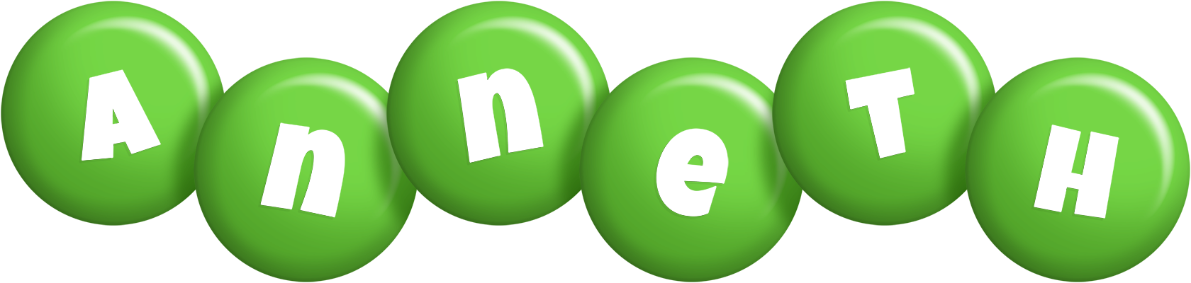Anneth candy-green logo