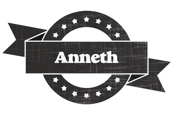 Anneth grunge logo