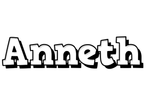 Anneth snowing logo