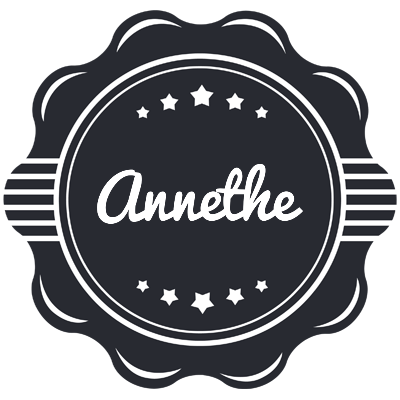 Annethe badge logo