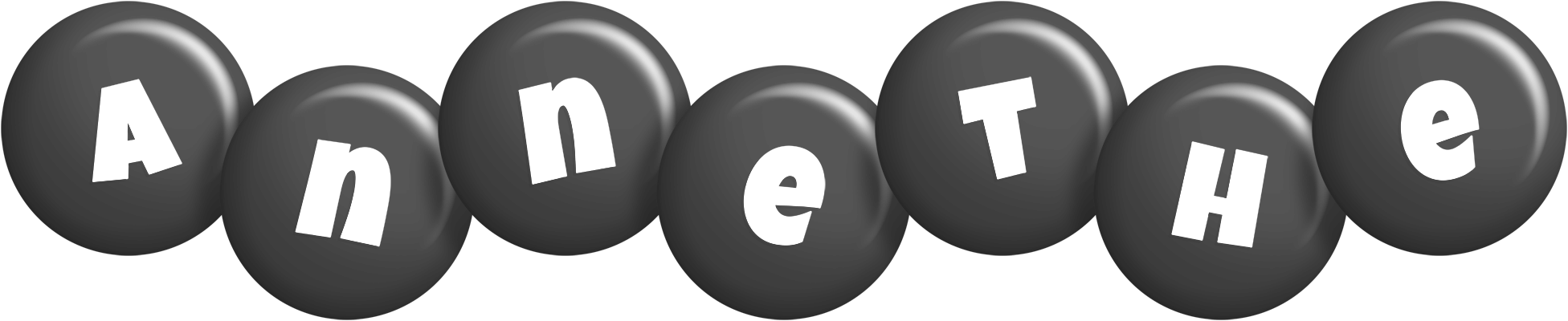 Annethe candy-black logo