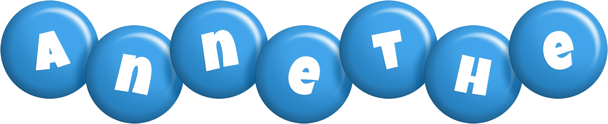 Annethe candy-blue logo