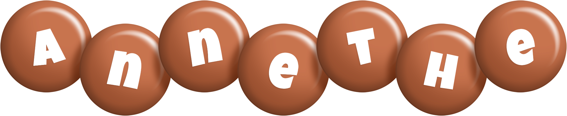 Annethe candy-brown logo