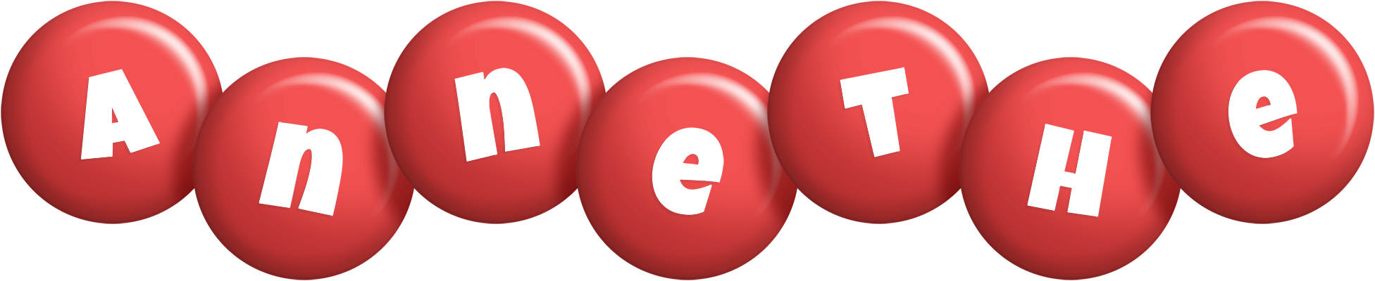 Annethe candy-red logo