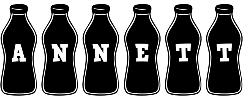 Annett bottle logo