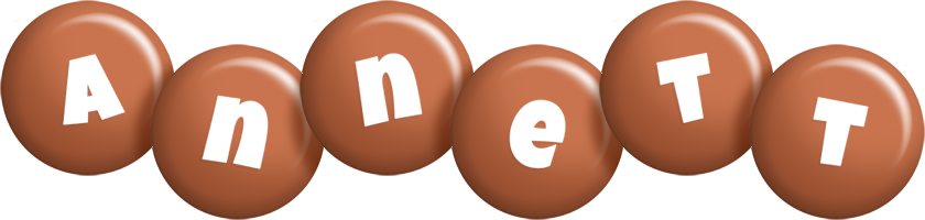 Annett candy-brown logo