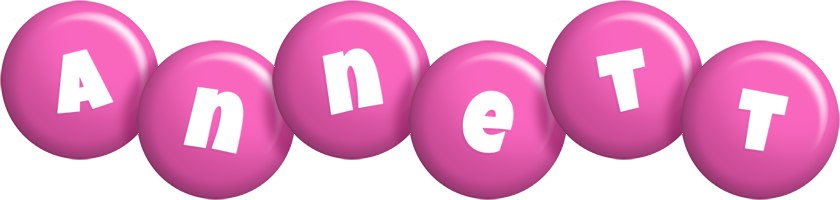 Annett candy-pink logo