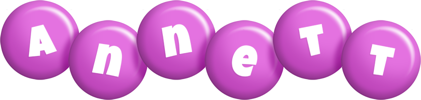 Annett candy-purple logo