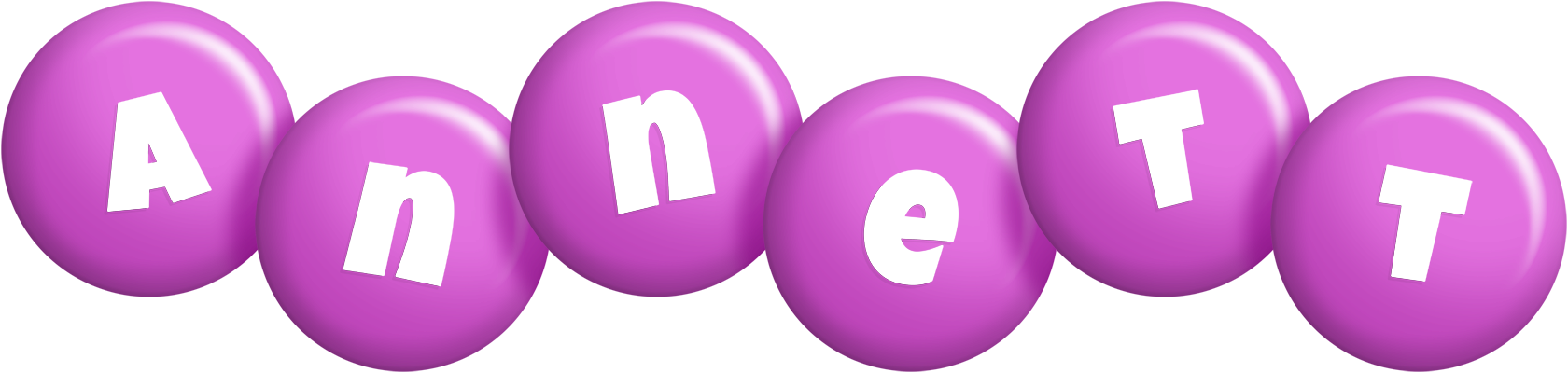 Annett candy-purple logo
