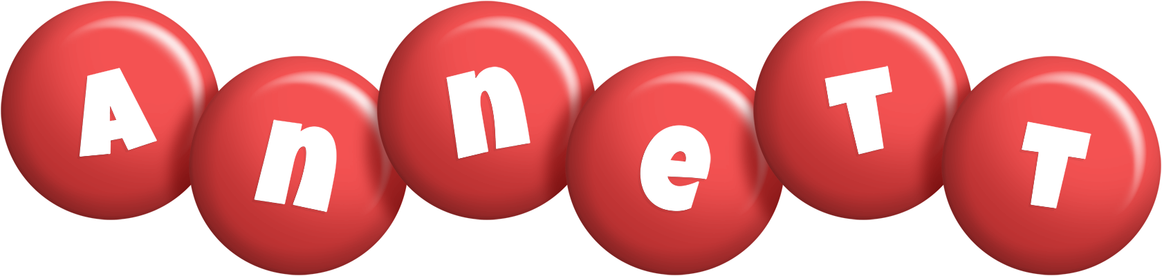 Annett candy-red logo