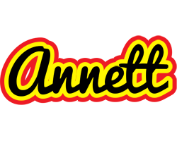 Annett flaming logo