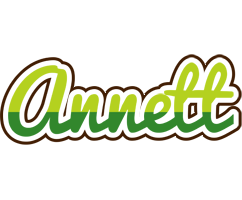 Annett golfing logo