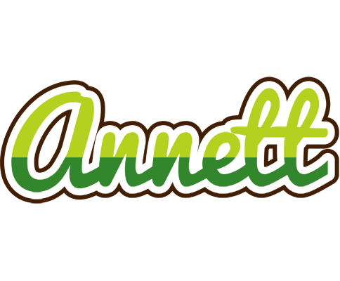Annett golfing logo