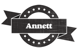 Annett grunge logo