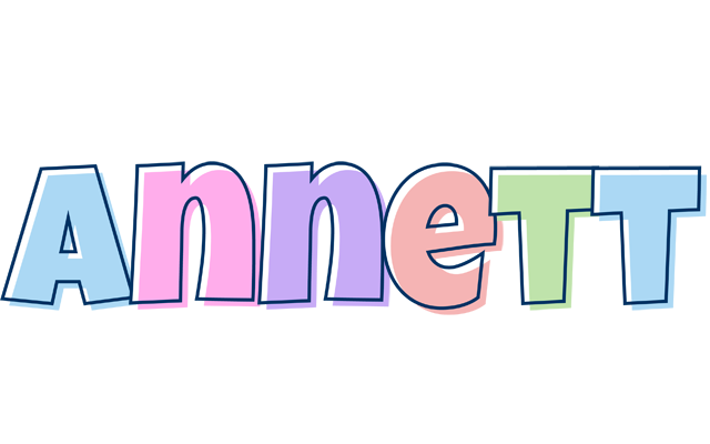 Annett pastel logo
