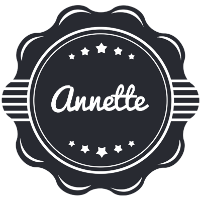 Annette badge logo