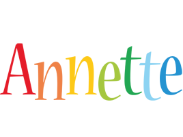 Annette birthday logo