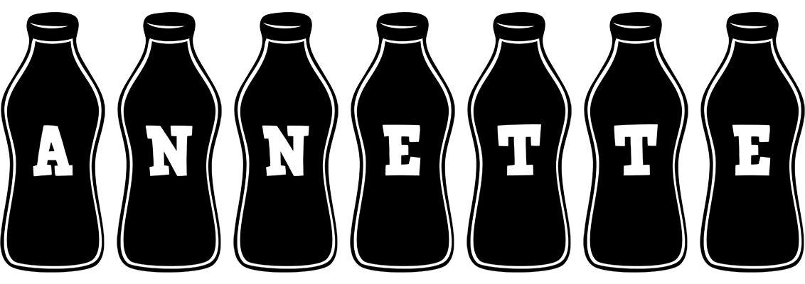 Annette bottle logo