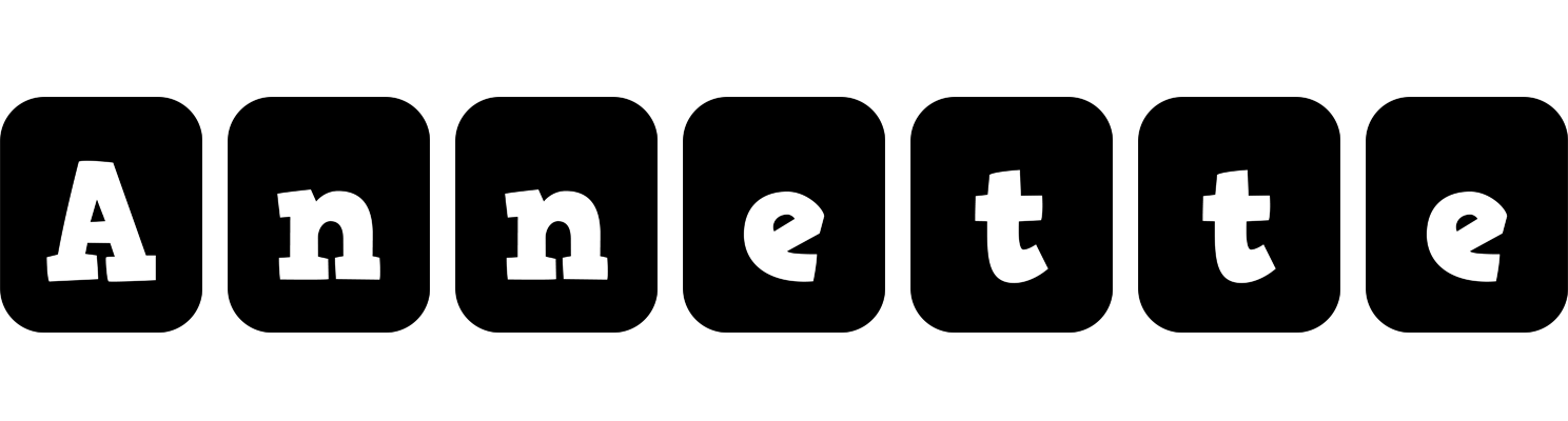 Annette box logo