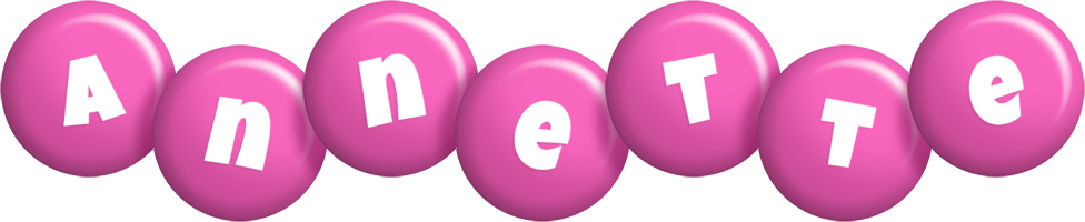 Annette candy-pink logo