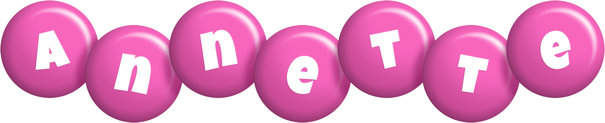Annette candy-pink logo