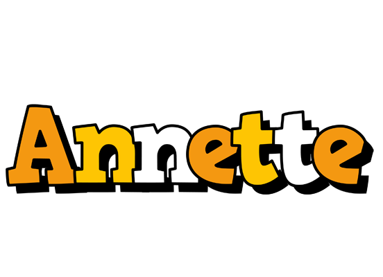 Annette cartoon logo