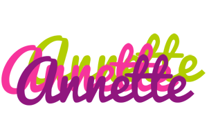 Annette flowers logo