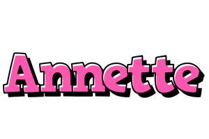 Annette girlish logo