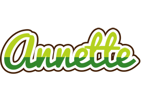 Annette golfing logo