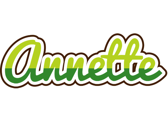 Annette golfing logo