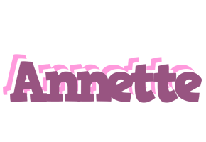 Annette relaxing logo