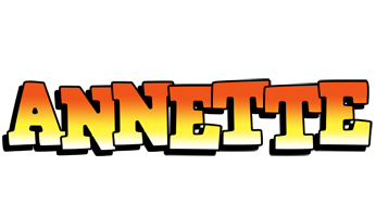 Annette sunset logo