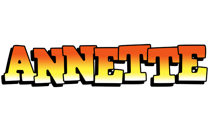 Annette sunset logo