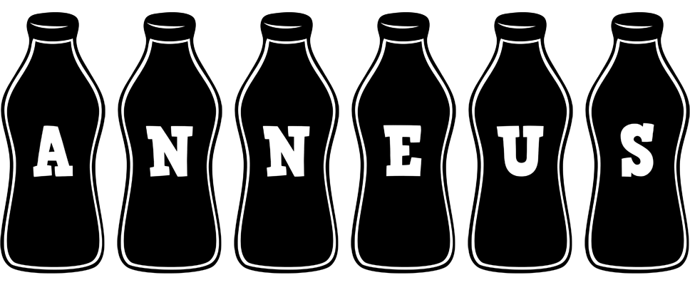 Anneus bottle logo