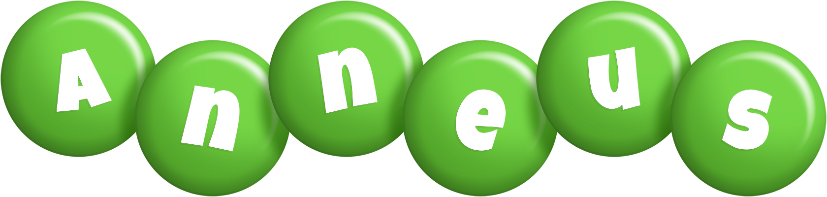 Anneus candy-green logo