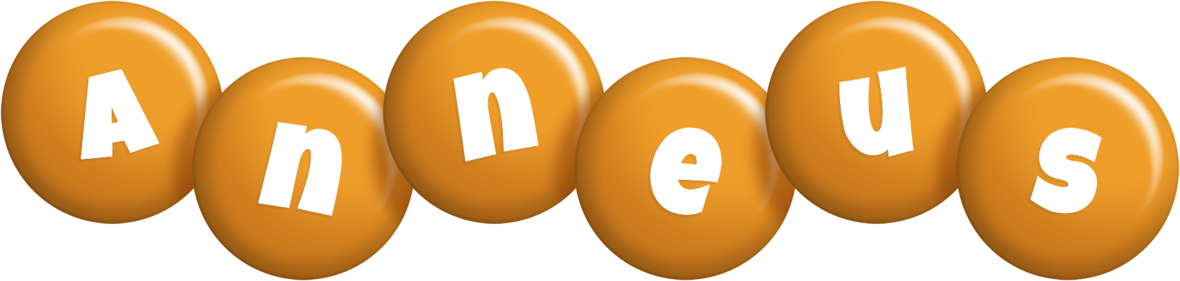 Anneus candy-orange logo