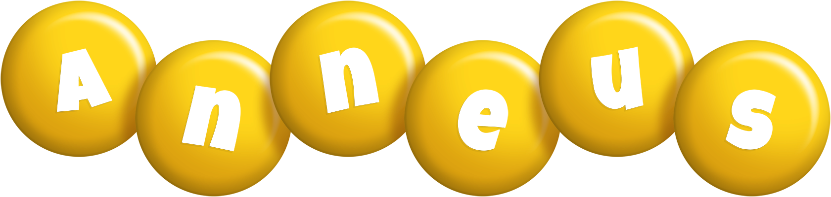 Anneus candy-yellow logo