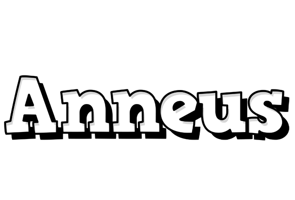 Anneus snowing logo
