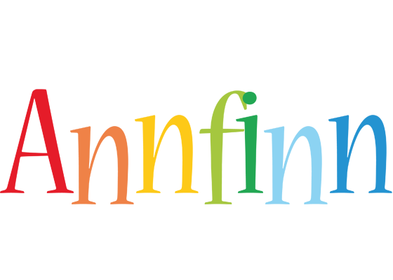 Annfinn birthday logo