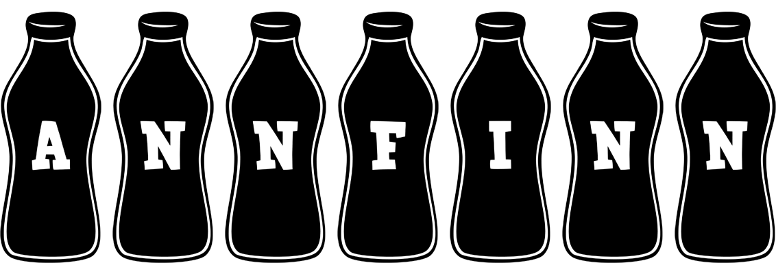 Annfinn bottle logo